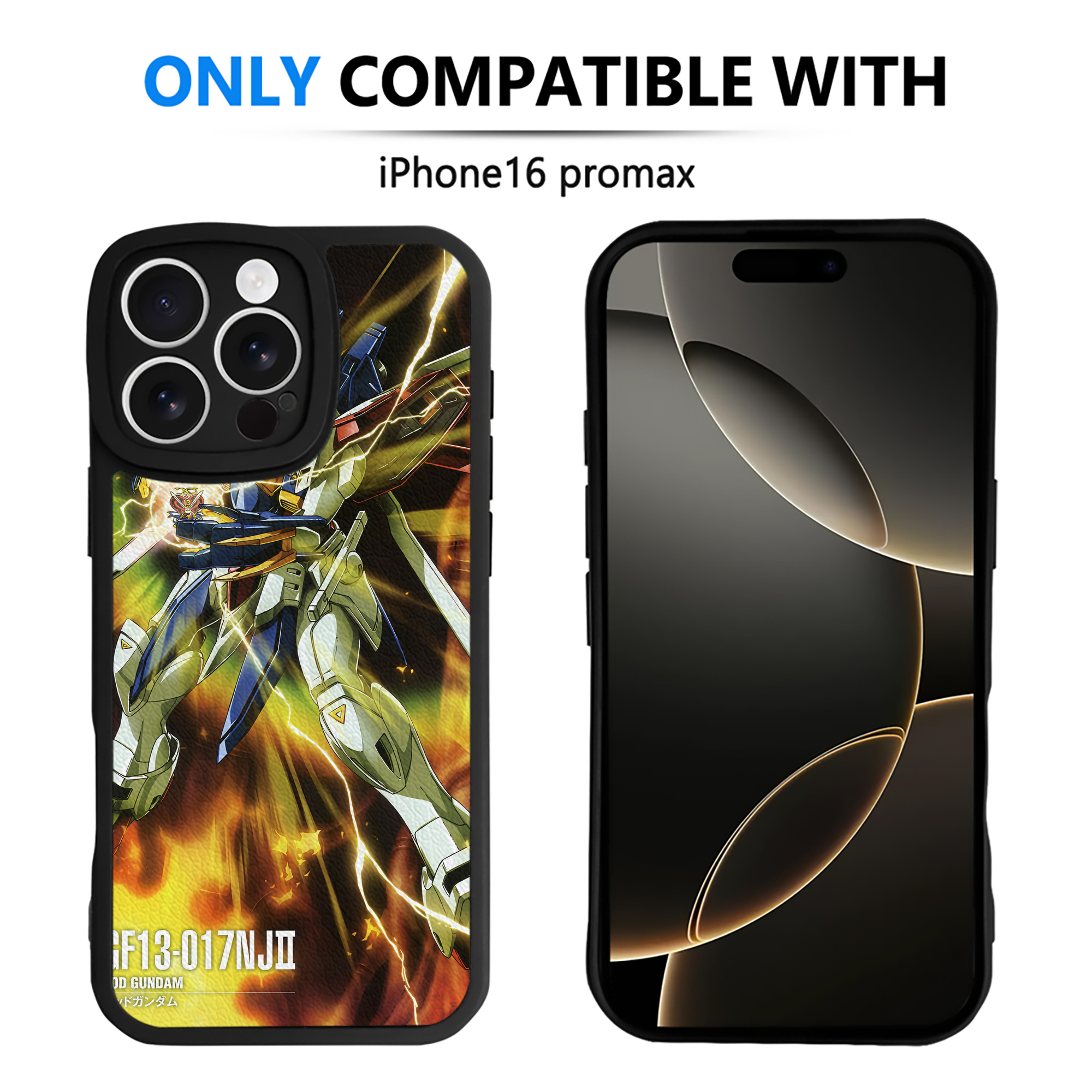（画像用） 機動戦士ガンダム Mobile Suit Gundam 【iPhone 16シリーズ対応】シリコンスマホケース（レザー調） 材質：シリコン